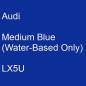 Preview: Audi, Medium Blue (Water-Based Only), LX5U.